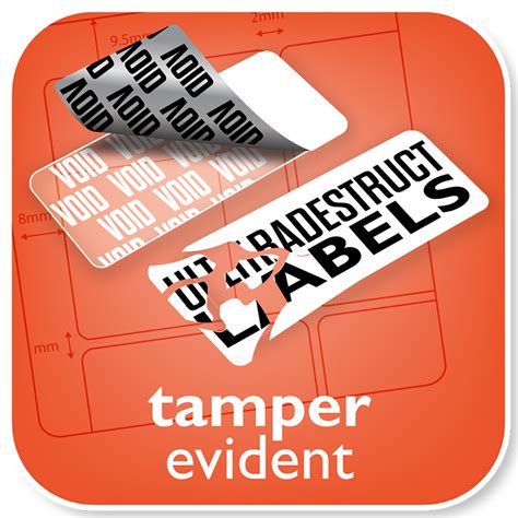 tamper proof stickers